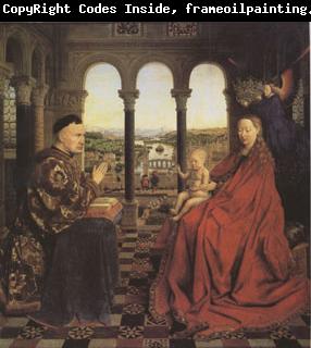 Jan Van Eyck The Virgin of Chancellor Rolin (mk05)